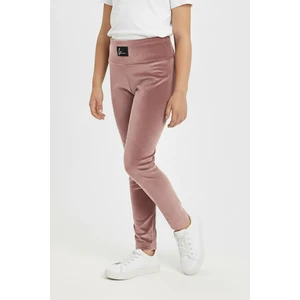 Armalı Kız Çocuk Kadife Tayt - 26K 02443