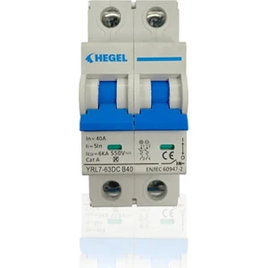 Dc Devre Kesici 550VDC 40A B Sınıf - YRL7-63DC-40A