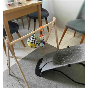 Mrt Ahşap Montessori Ahşap Bebek Egzersiz Aleti Oyun Alanı Geniş Model