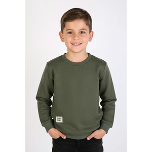 Bisiklet Yaka Kalın Çocuk Sweatshirt - 26K 1626