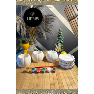 Taş Boyama Seti Küçük Saksı Büst Figür Boyama Çocuk Gelişimi Çocuk Etkinliği El Becerisi Etkinliği