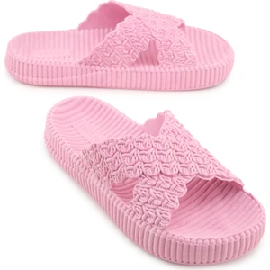 Kadın Yazlık Ev Banyo Islak Zemine Uygun Terlik