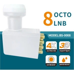 BS-0008 Unıversal Octo 8'li ( Sekizli ) Lnb