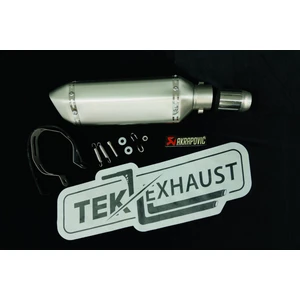 Tek Exhaust Akrapovic Performans Egzoz – Full Gri