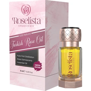 Saf Türk Esansiyel Gül Yağı (Turkish Rose Essential Oil) %100 Doğal 6 ml