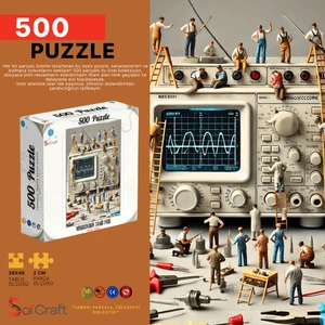 Soi Craft 500 Parça Puzzle Mikro Dünya Mühendisler