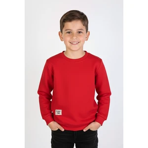 Bisiklet Yaka Kalın Çocuk Sweatshirt - 26K 1626