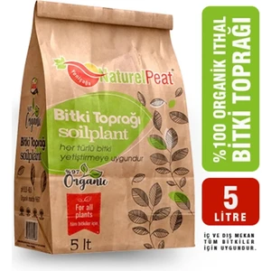 Naturalpeat Ithal Naturel Peat – Bitki Toprağı - 5 Litre