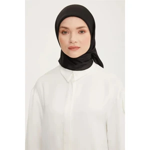 Trend Janjan Şifon Eşarp 1075 Siyah