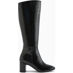 Larin Siyah Topuklu Kadın Çizme