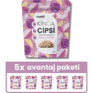 Sarımsaklı & Soğanlı Glutensiz Kinoa Cipsi 35G X5