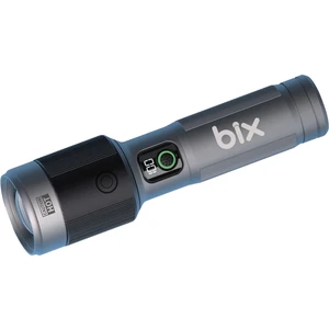 BX5101FL 2300 Lümen 60W Led El Feneri Teleskopik Zoom Metal Gövdeli Şarj Edilebilir 850 Metre Uzun Menzilli Flashlight