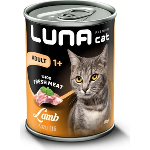 Cat Kuzu Etli 12'li Konserve