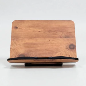 Ahşap Kitap Okuma Standı Masaüstü Ahşap Rahle