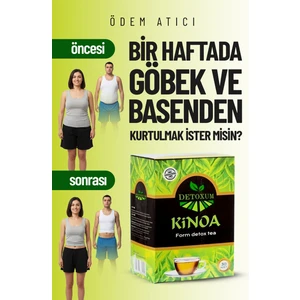 Bahar Detox İLK HAFTADA HAFİFLE!! kinoa Bitki detox Çayı Form Kino’lı Çayı detoks zayıflama bitkisel diyet ürünleri besin destekleyici 1 kutu 30 adet ) odem vesıskınlık kapsül