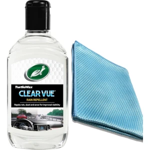 Turtle Wax Cam Yağmur Kaydırıcı + Cam Bezi