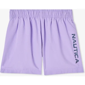 Çocuk Mor Standart Fit Mayo Şort