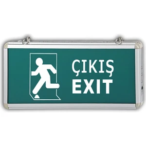 CT-9166 Acil Çıkış Levhası Led Şarjlı