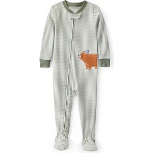 Erkek Bebek Bej Uyku Tulumu