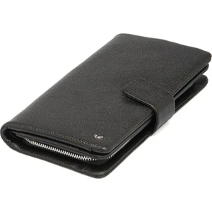 Siyah Hakiki Deri Kadın Cüzdan - S1CB00005726-A6F