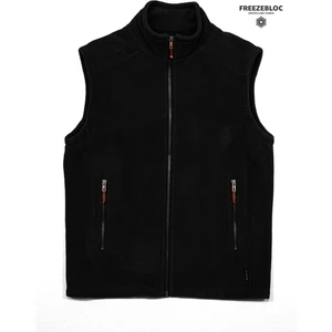 Erkek Gilet Rahat Kesim Kalın Polar Fleece Spor Yelek
