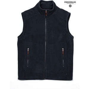 Erkek Gilet Rahat Kesim Kalın Polar Fleece Spor Yelek