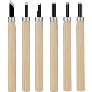 Sakata WD1007 6 Parça Mini Ahşap Oyma Seti