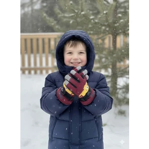 Miniko Kids Kitti 421-13 4-7 Yaş Kar Kayak Eldiveni