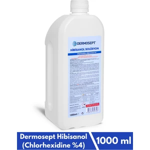 Dermosept Hibisanol Solüsyon Klorheksidin (Chlorhexidine %4) 1000 ml