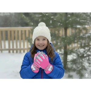 Miniko Kids Kitti 421-12 4-7 Yaş Kar Kayak Eldiveni