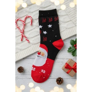 Modares Store Unisex Yılbaşı Çorap Noel Baba Pamuklu