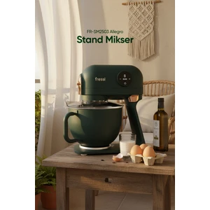 Tam Döküm Demir Hamur Yoğurma Makinesi Standlı Mikser Mutfak Şefi FR-SM2503 Allegro