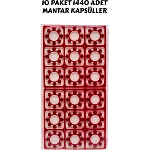 Yıldırım Oyuncak Mantar Kapsül Mermi 10 Paket 1440 Adet Kapsül -  Kovboy Nostaljik Silah Mermisi Mantar Mermi