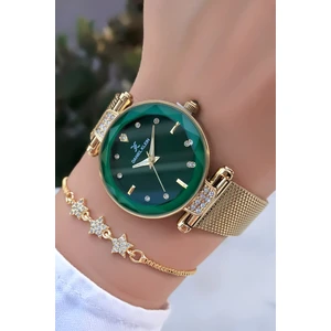 Daniel Klein Orijinal Çelik Hasır Kordon Kadın Kol Saati 3 Atm Su Geçirmezlik Gold Renk Bileklik Hediyeli DK951C3