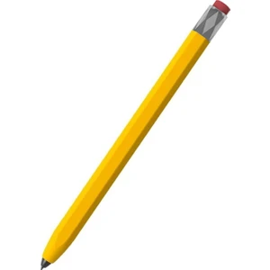 Caseonn Samsung Galaxy Tab S Pen Kılıf Klasik Retro Tasarım Mat Silikon Sarı