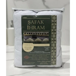 Şafak İhram Şafak Ihram Hac ve Umre Kıyafeti 1500GR Kareli Desen