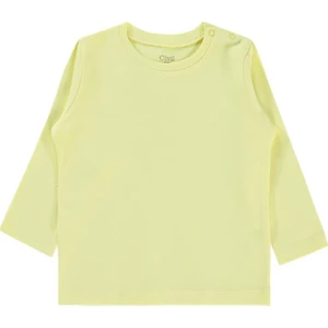 Civil Baby 3-9 Ay Unisex Tek Üst - Sarı 9-12 Ay