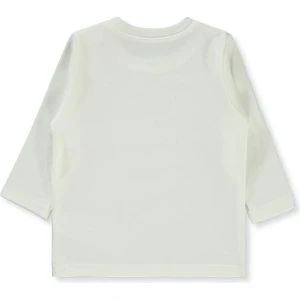 Civil Baby 3-9 Ay Unisex Tek Üst - Ekru 6-9 Ay