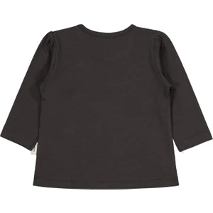 Civil Baby Önü Parçalı 6-18 Ay Kız Tek Üst - Gri 12-18 Ay