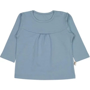 Civil Baby Önü Parçalı 6-18 Ay Kız Tek Üst - MAVI12-18 Ay