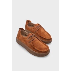 Capone Outfitters Janey Hakiki Deri Kadın Loafer