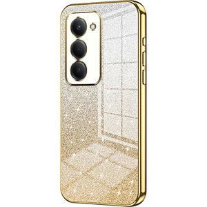 LR Joyful Xiaomi Redmi 15 Elektrokaplama Degrade Simli Tpu Telefon Kılıfı (Yurt Dışından)