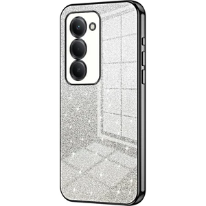 LR Joyful Xiaomi Redmi 15 Elektrokaplama Degrade Simli Tpu Telefon Kılıfı (Yurt Dışından)