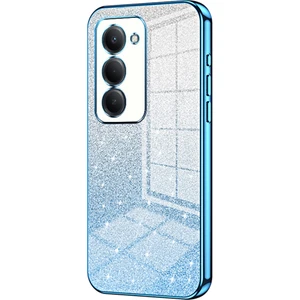 LR Joyful Xiaomi Redmi 15 Elektrokaplama Degrade Simli Tpu Telefon Kılıfı (Yurt Dışından)