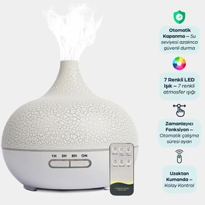 550 ml Otomatik Hava Nemlendirici Buhar Makinesi Oda Nemlendirici Aroma Difüzör