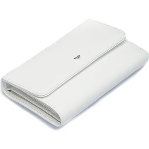 Beyaz Hakiki Deri Kadın Cüzdan - S1CB00005730-B58