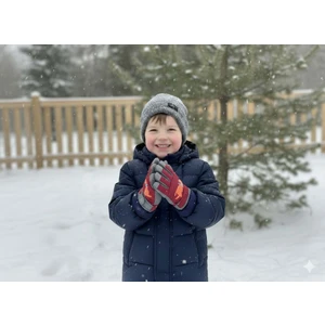 Miniko Kids Kitti 421-14 4-7 Yaş Kar Kayak Eldiveni