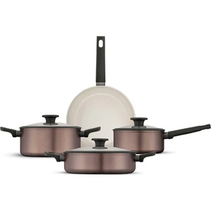 Toledo Brown Tencere Seti 7 Parça