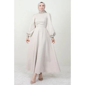 Giza Store Ronay Tesettür Elbise Taş