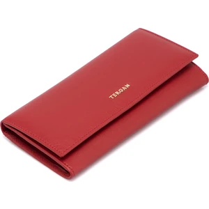 Kırmızı Hakiki Deri Kadın Cüzdan - S1CB00005807-A86